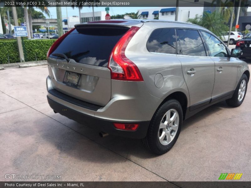 Seashell Metallic / Sandstone Beige/Espresso 2012 Volvo XC60 3.2