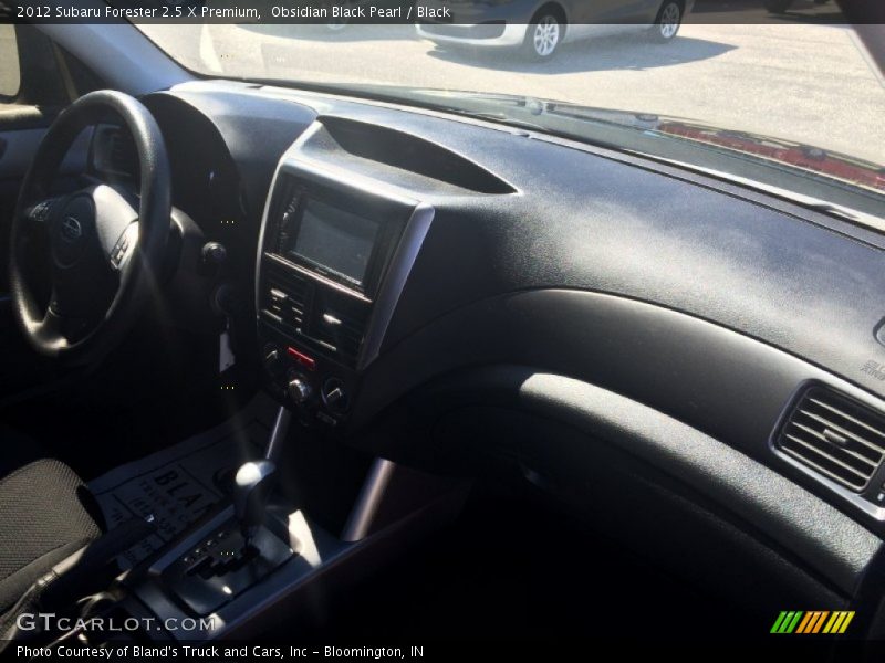 Obsidian Black Pearl / Black 2012 Subaru Forester 2.5 X Premium