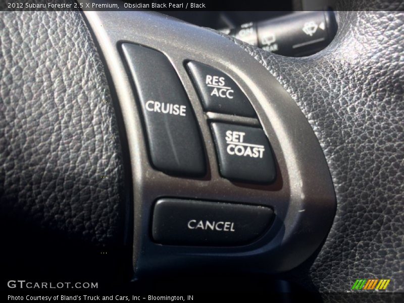 Obsidian Black Pearl / Black 2012 Subaru Forester 2.5 X Premium
