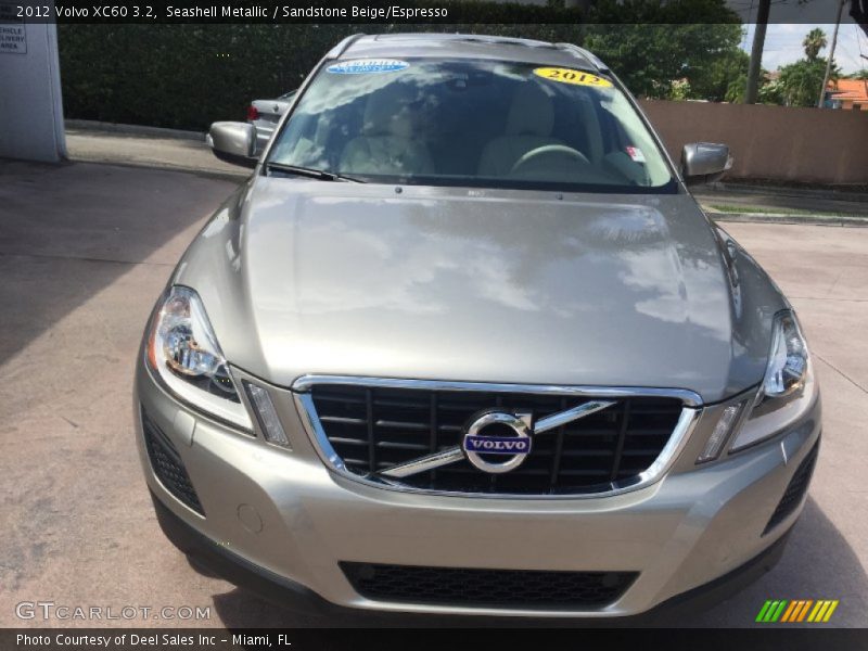 Seashell Metallic / Sandstone Beige/Espresso 2012 Volvo XC60 3.2