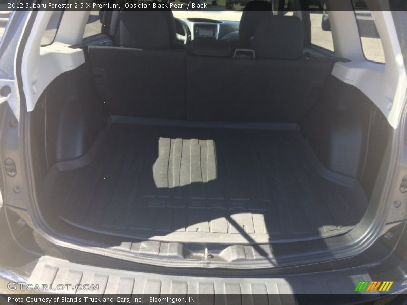 Obsidian Black Pearl / Black 2012 Subaru Forester 2.5 X Premium