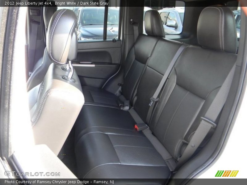Bright White / Dark Slate Gray 2012 Jeep Liberty Jet 4x4