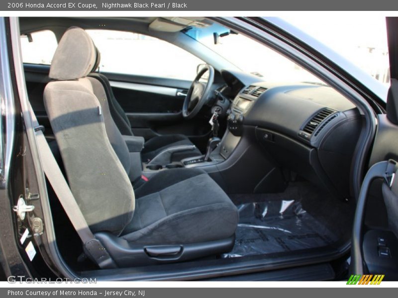 Nighthawk Black Pearl / Black 2006 Honda Accord EX Coupe