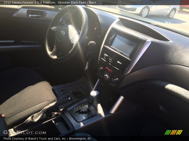 Obsidian Black Pearl / Black 2012 Subaru Forester 2.5 X Premium