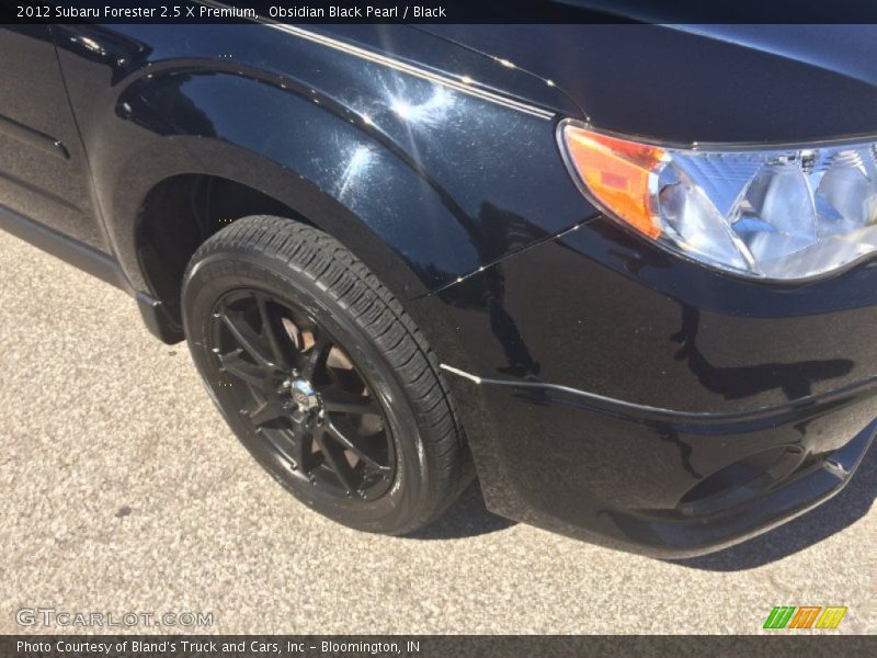 Obsidian Black Pearl / Black 2012 Subaru Forester 2.5 X Premium
