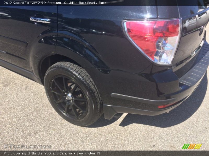 Obsidian Black Pearl / Black 2012 Subaru Forester 2.5 X Premium