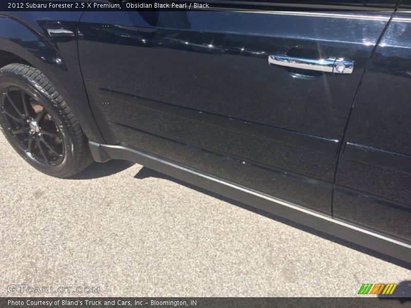 Obsidian Black Pearl / Black 2012 Subaru Forester 2.5 X Premium