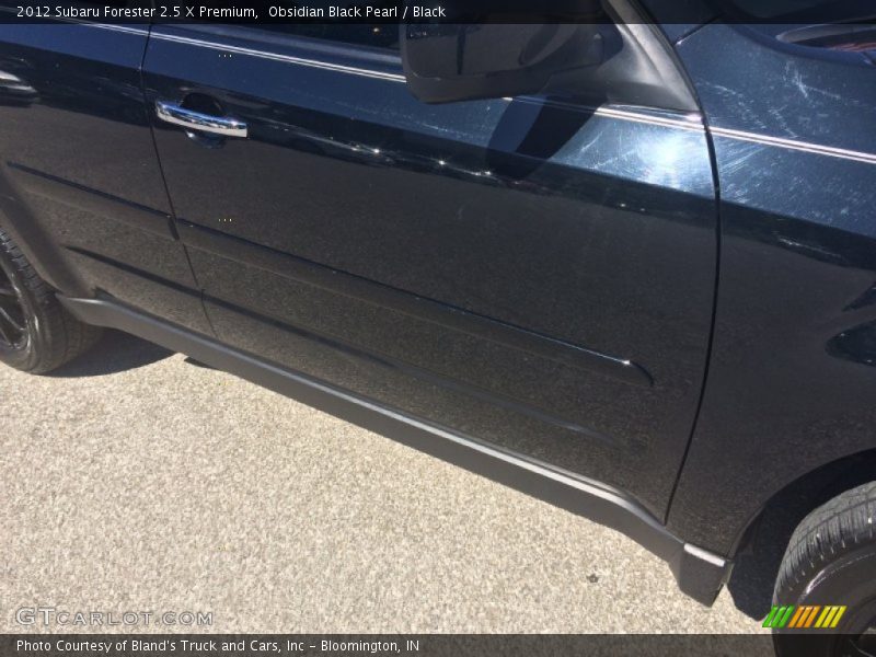Obsidian Black Pearl / Black 2012 Subaru Forester 2.5 X Premium