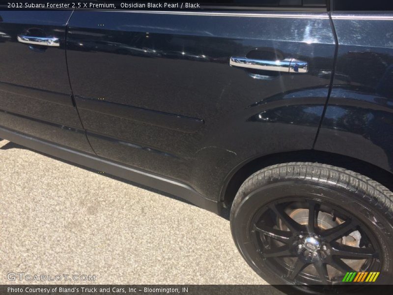 Obsidian Black Pearl / Black 2012 Subaru Forester 2.5 X Premium
