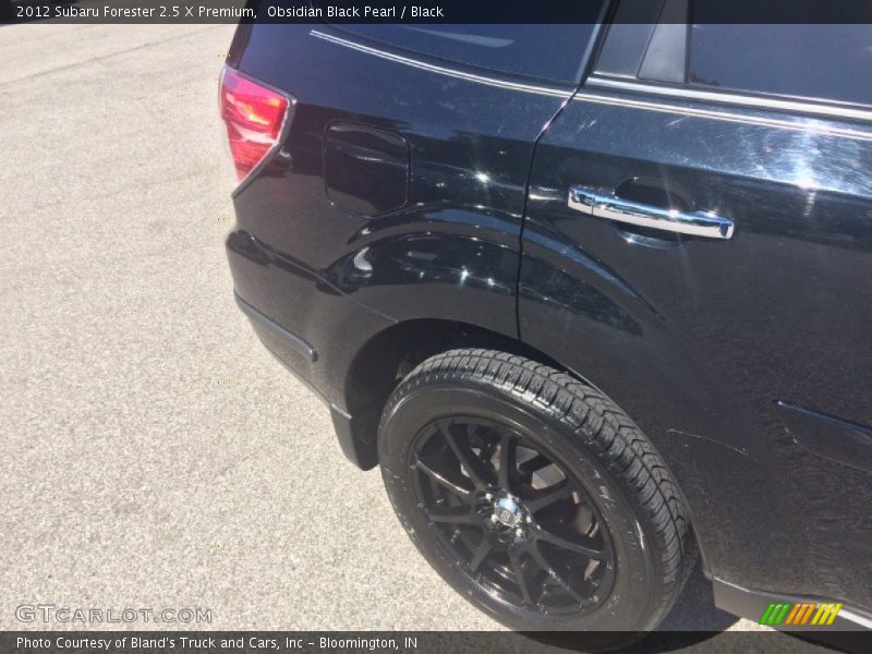 Obsidian Black Pearl / Black 2012 Subaru Forester 2.5 X Premium
