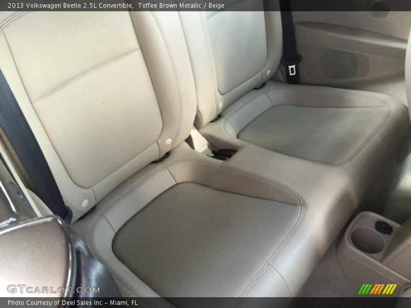 Toffee Brown Metallic / Beige 2013 Volkswagen Beetle 2.5L Convertible