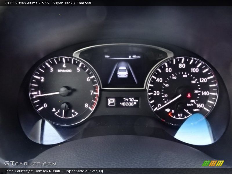 Super Black / Charcoal 2015 Nissan Altima 2.5 SV