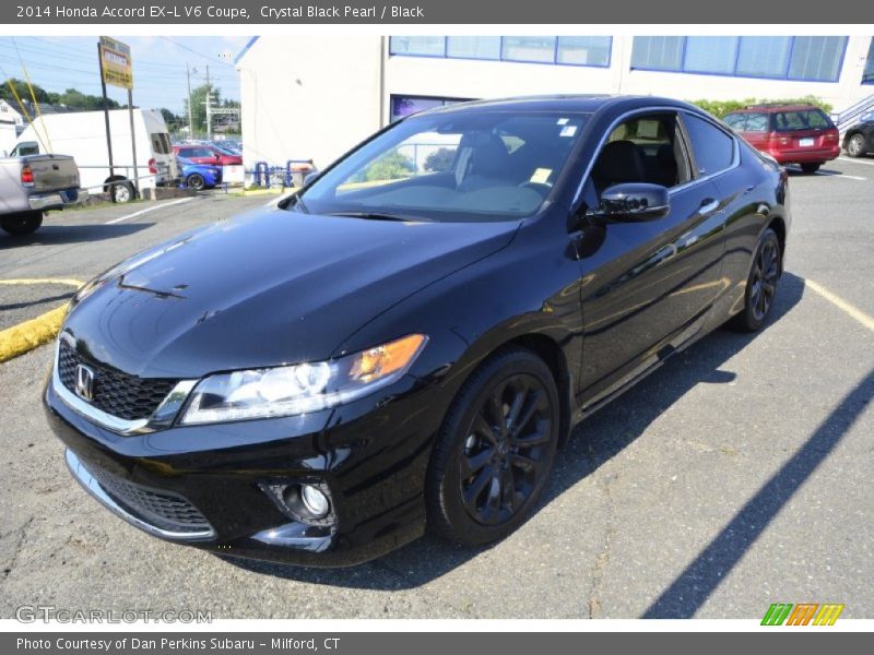 Front 3/4 View of 2014 Accord EX-L V6 Coupe