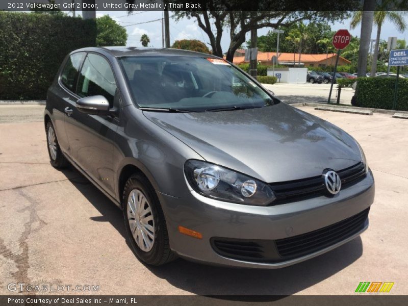 Front 3/4 View of 2012 Golf 2 Door