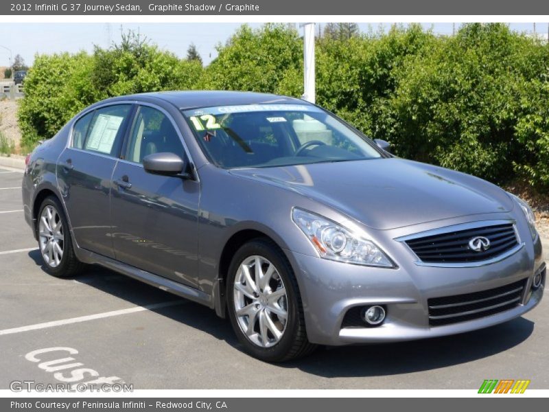 Graphite Shadow / Graphite 2012 Infiniti G 37 Journey Sedan