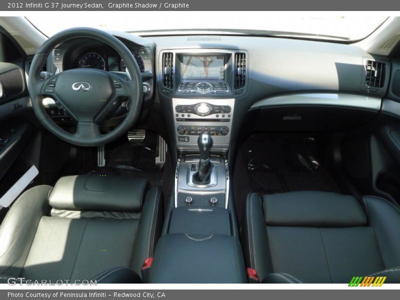 Graphite Shadow / Graphite 2012 Infiniti G 37 Journey Sedan