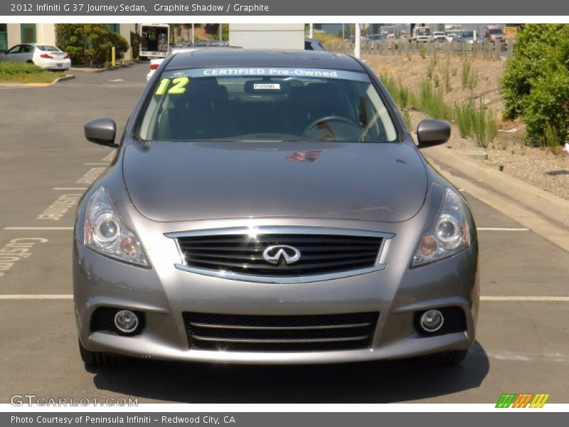 Graphite Shadow / Graphite 2012 Infiniti G 37 Journey Sedan