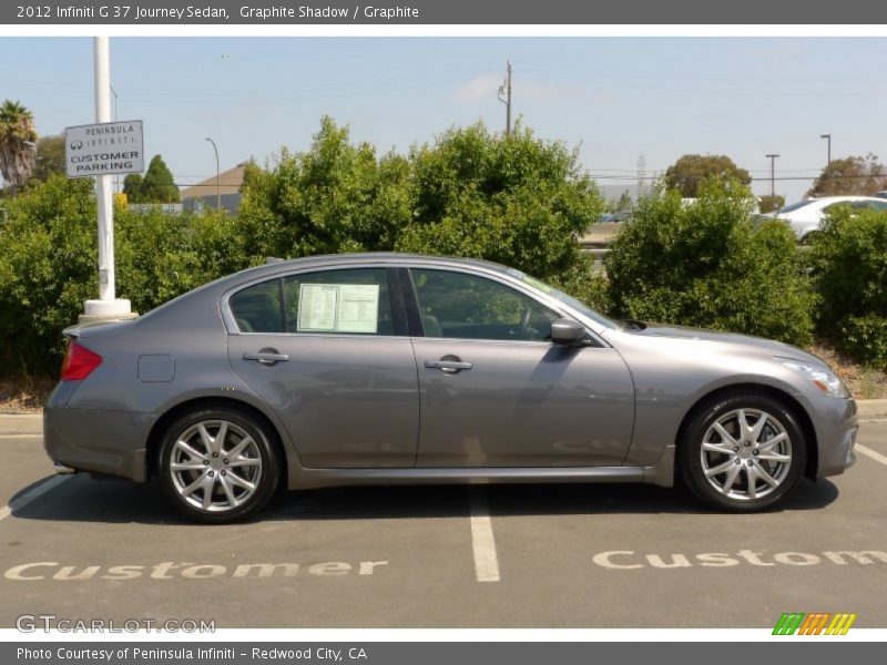 Graphite Shadow / Graphite 2012 Infiniti G 37 Journey Sedan