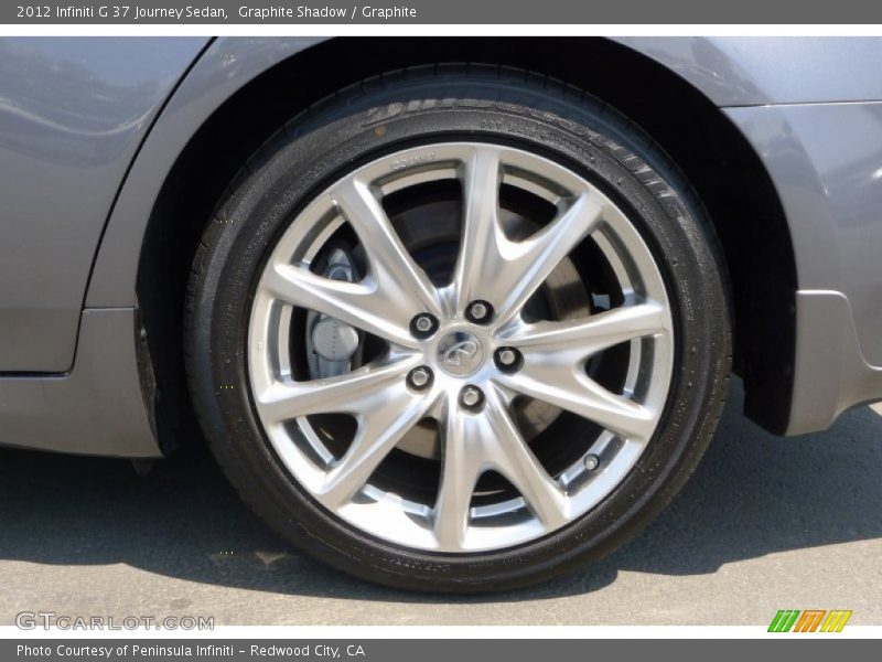 Graphite Shadow / Graphite 2012 Infiniti G 37 Journey Sedan