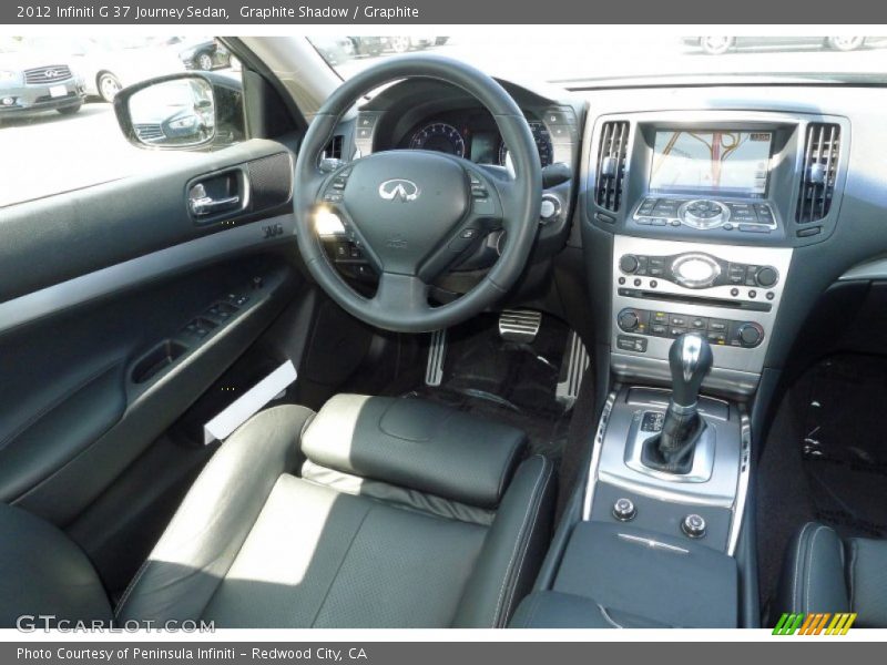 Graphite Shadow / Graphite 2012 Infiniti G 37 Journey Sedan