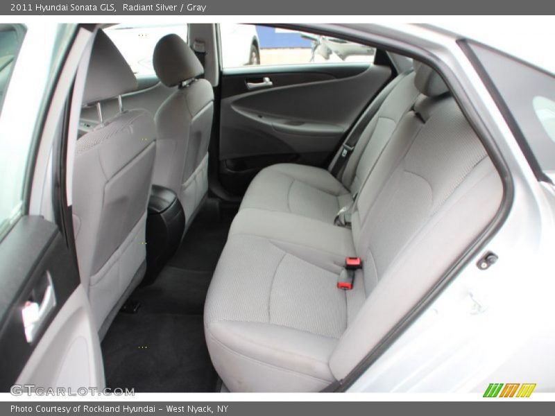 Radiant Silver / Gray 2011 Hyundai Sonata GLS