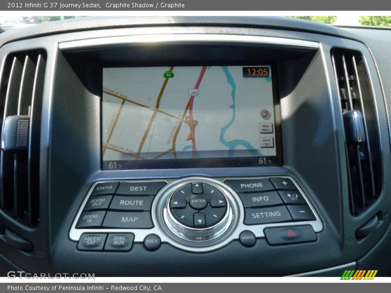Graphite Shadow / Graphite 2012 Infiniti G 37 Journey Sedan