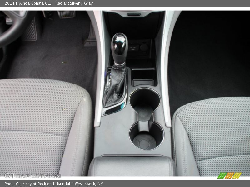 Radiant Silver / Gray 2011 Hyundai Sonata GLS