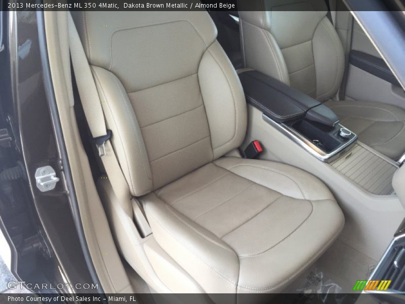 Dakota Brown Metallic / Almond Beige 2013 Mercedes-Benz ML 350 4Matic