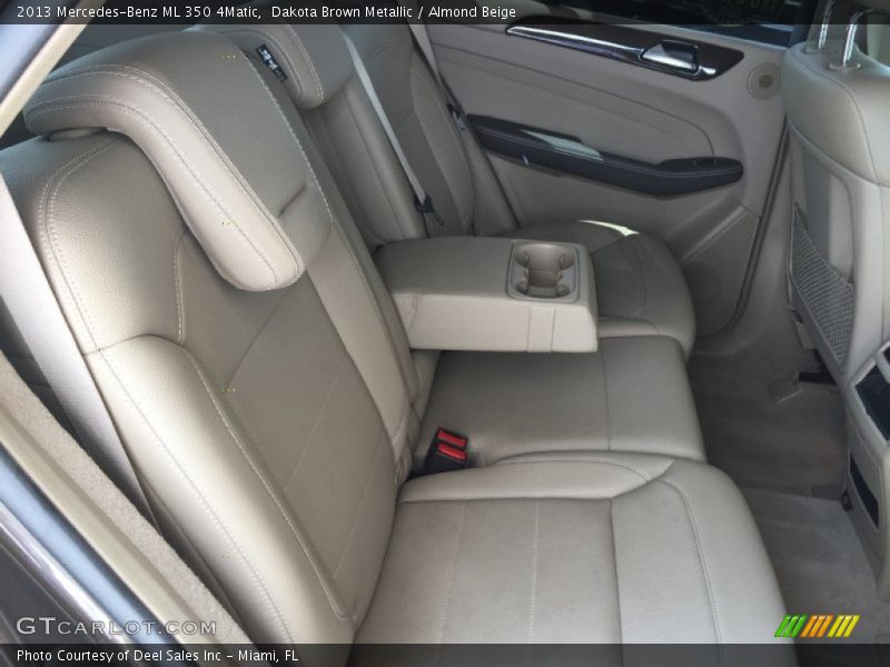 Dakota Brown Metallic / Almond Beige 2013 Mercedes-Benz ML 350 4Matic