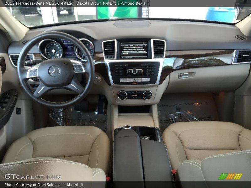 Dakota Brown Metallic / Almond Beige 2013 Mercedes-Benz ML 350 4Matic