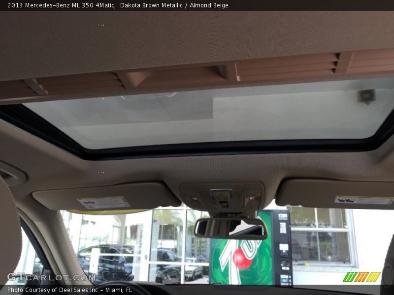 Dakota Brown Metallic / Almond Beige 2013 Mercedes-Benz ML 350 4Matic