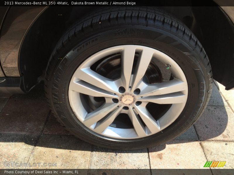 Dakota Brown Metallic / Almond Beige 2013 Mercedes-Benz ML 350 4Matic