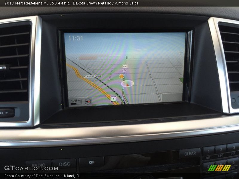 Dakota Brown Metallic / Almond Beige 2013 Mercedes-Benz ML 350 4Matic