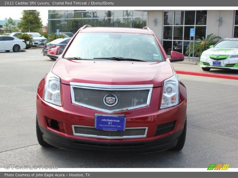 Crystal Red Tintcoat / Ebony/Ebony 2012 Cadillac SRX Luxury