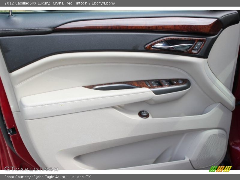 Crystal Red Tintcoat / Ebony/Ebony 2012 Cadillac SRX Luxury
