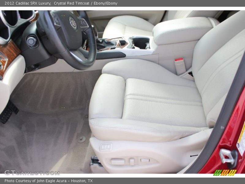 Crystal Red Tintcoat / Ebony/Ebony 2012 Cadillac SRX Luxury