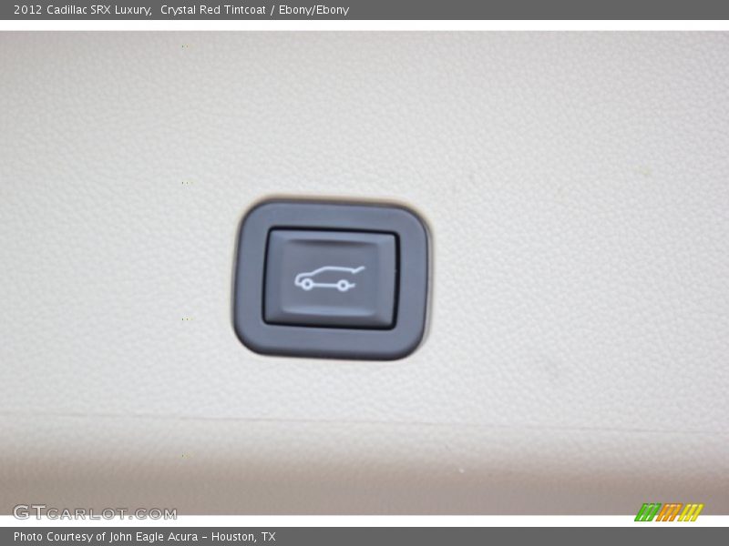 Crystal Red Tintcoat / Ebony/Ebony 2012 Cadillac SRX Luxury