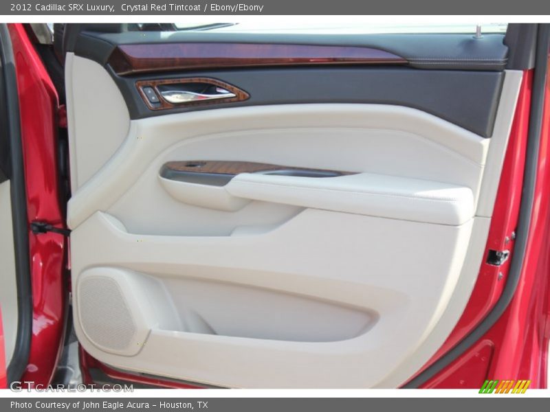Crystal Red Tintcoat / Ebony/Ebony 2012 Cadillac SRX Luxury