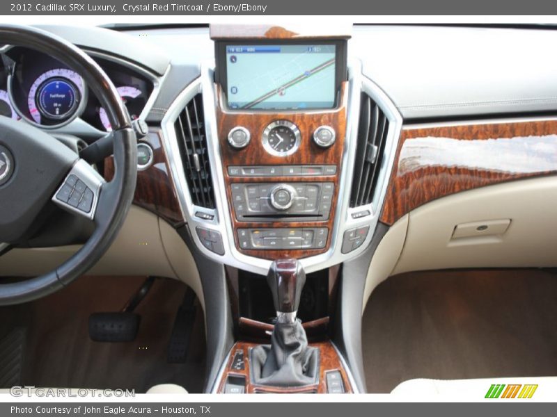 Crystal Red Tintcoat / Ebony/Ebony 2012 Cadillac SRX Luxury