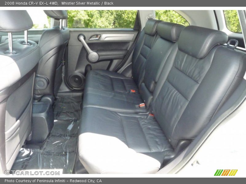 Whistler Silver Metallic / Black 2008 Honda CR-V EX-L 4WD