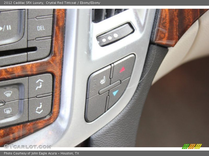 Crystal Red Tintcoat / Ebony/Ebony 2012 Cadillac SRX Luxury