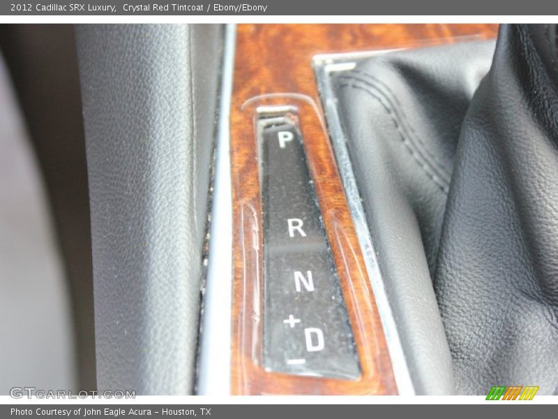 Crystal Red Tintcoat / Ebony/Ebony 2012 Cadillac SRX Luxury