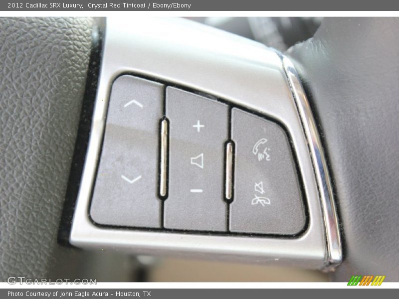 Crystal Red Tintcoat / Ebony/Ebony 2012 Cadillac SRX Luxury
