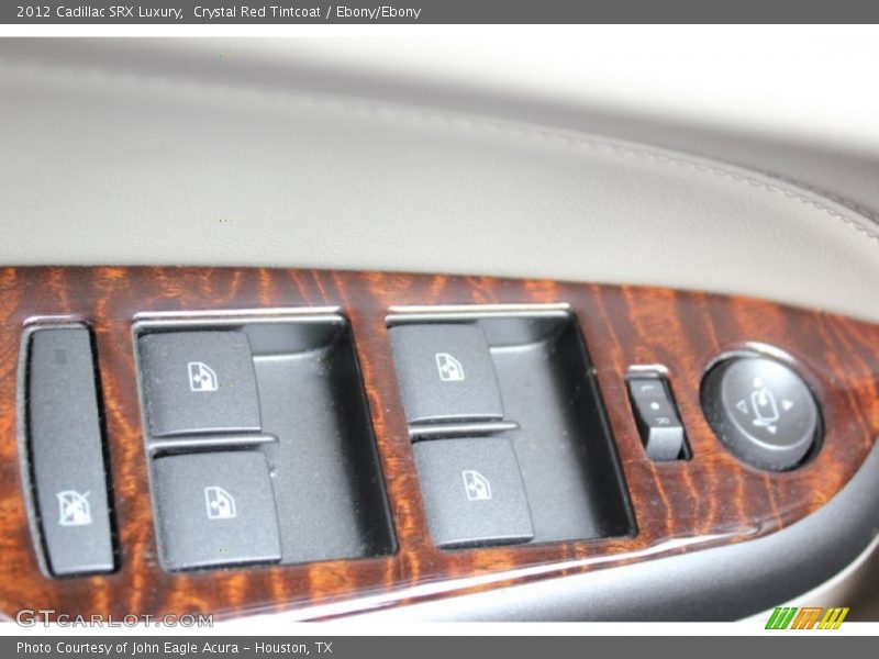 Crystal Red Tintcoat / Ebony/Ebony 2012 Cadillac SRX Luxury