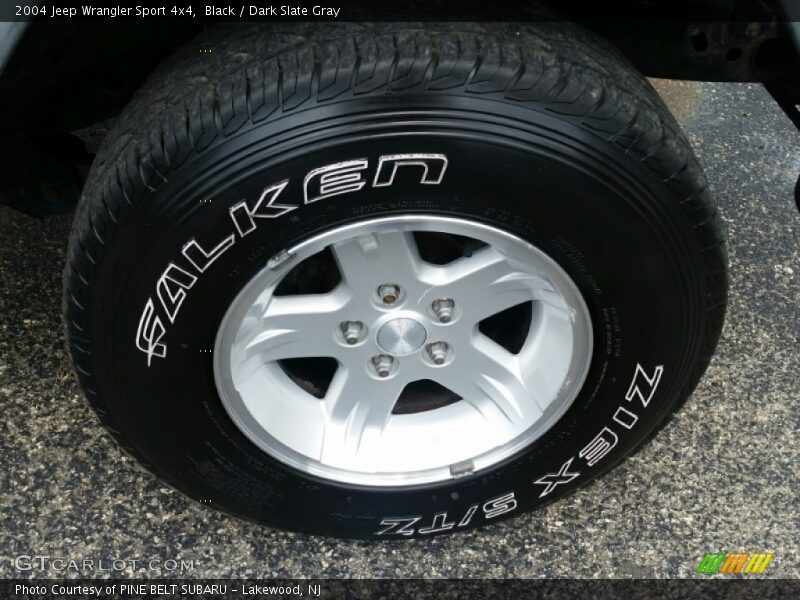 Black / Dark Slate Gray 2004 Jeep Wrangler Sport 4x4