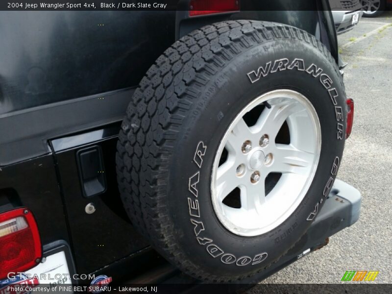 Black / Dark Slate Gray 2004 Jeep Wrangler Sport 4x4