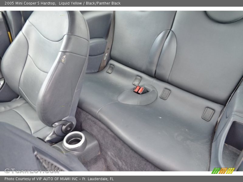 Liquid Yellow / Black/Panther Black 2005 Mini Cooper S Hardtop