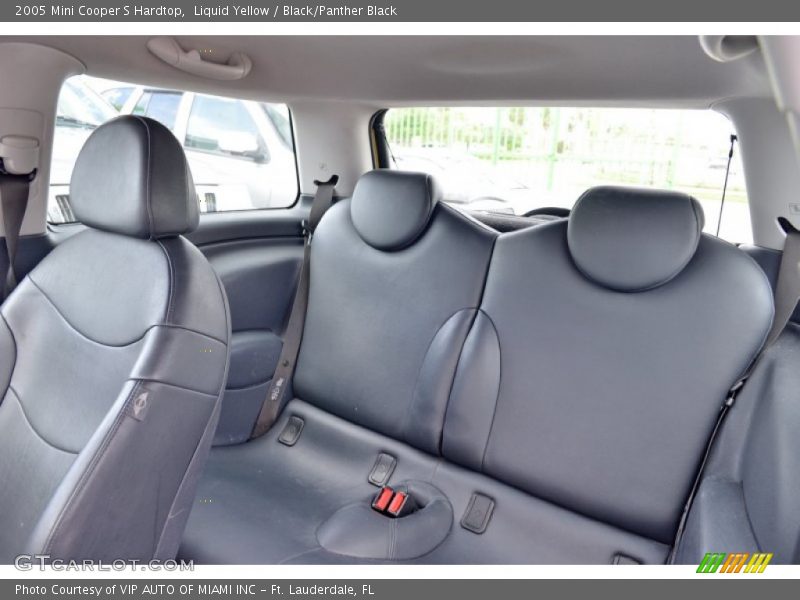 Liquid Yellow / Black/Panther Black 2005 Mini Cooper S Hardtop