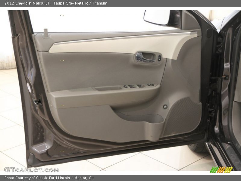 Taupe Gray Metallic / Titanium 2012 Chevrolet Malibu LT