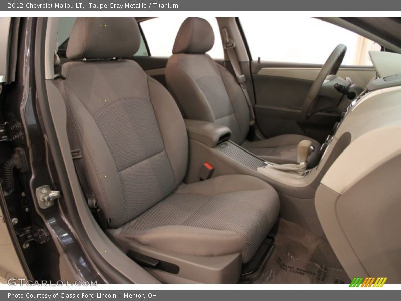 Taupe Gray Metallic / Titanium 2012 Chevrolet Malibu LT